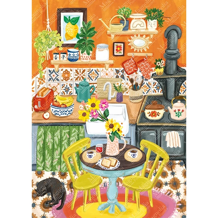 Magnolia 3473 - Orange Kitchen - 1000 db-os puzzle