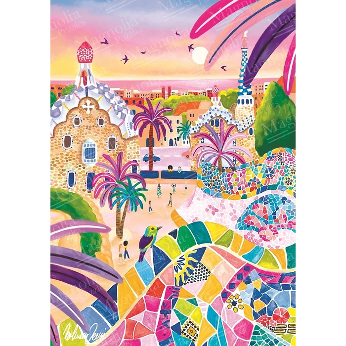 Magnolia 3302 - Park Güell - 1000 db-os puzzle