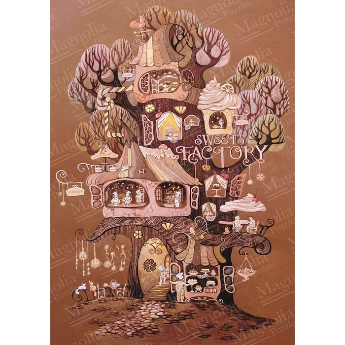 Magnolia 3450 - Sweets Factory - 1000 db-os puzzle