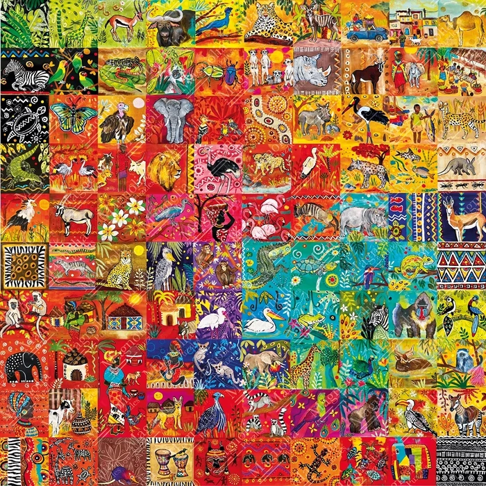 Magnolia 4101 - A 100 Tile Tale - 1023 db-os puzzle