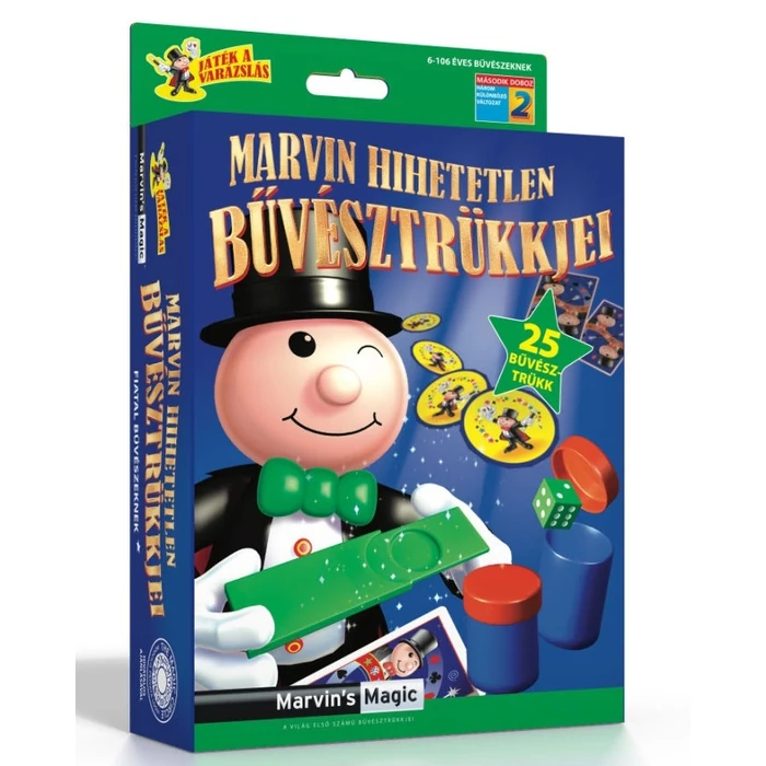 Marvin's Magic Varázslatos bűvész szett 2. (MME004-2)