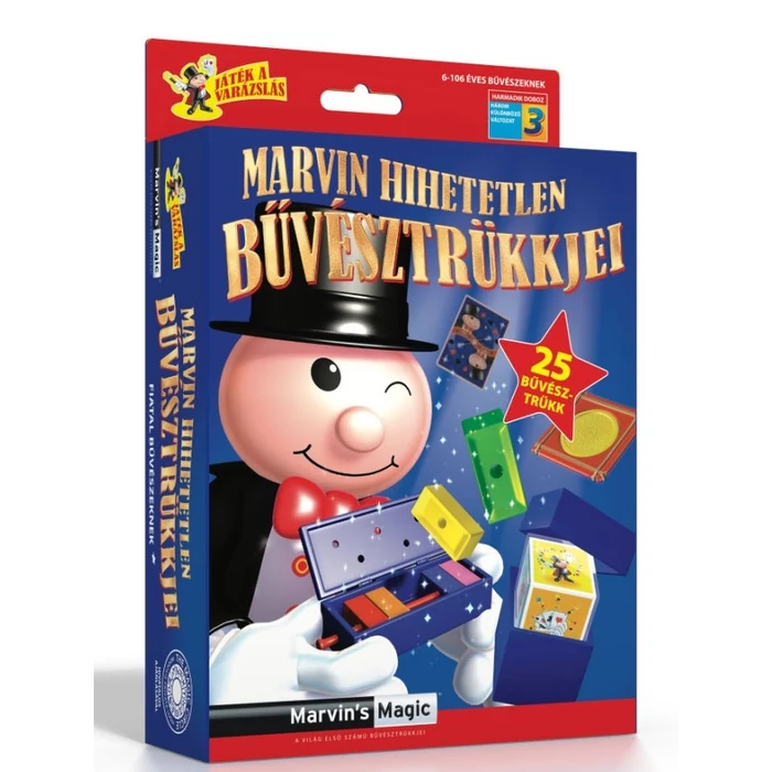 Marvin's Magic Varázslatos bűvész szett 3. (MME004-3)