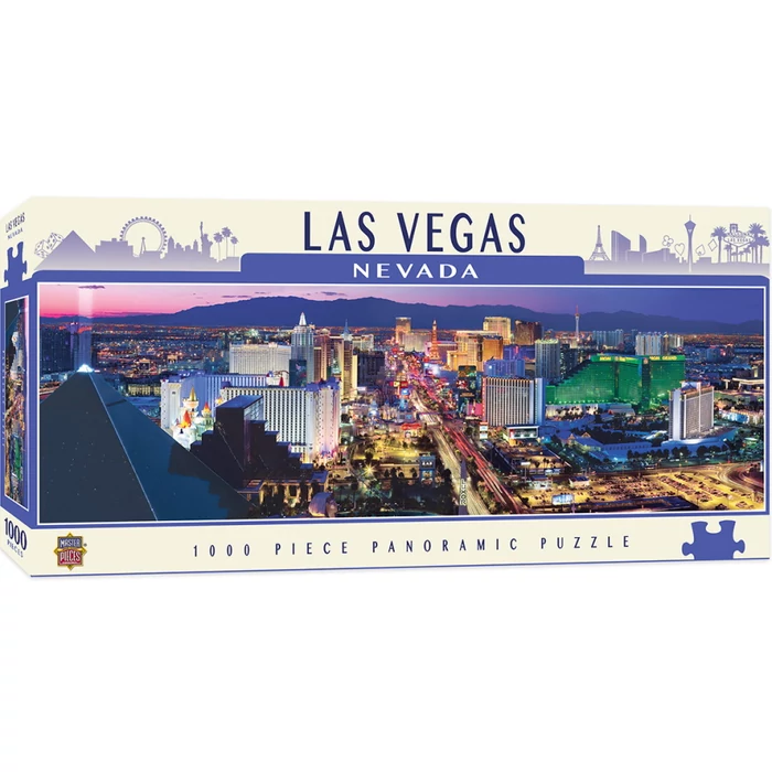 MasterPieces 72073 - Cityscape - Las Vegas - 1000 db-os Panoráma puzzle