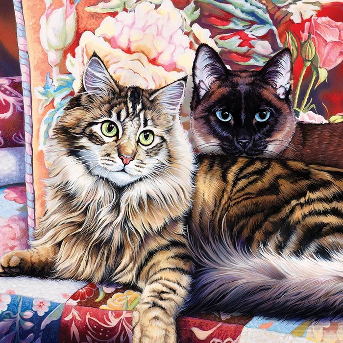MasterPieces 71814 - Cat-Ology - Raja and Mulan - 1000 db-os puzzle