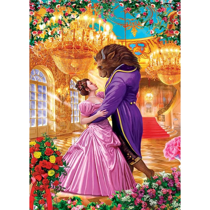 MasterPieces 72017 - Classic Fairy Tales Collection - Beauty and the Beast - 1000 db-os puzzle