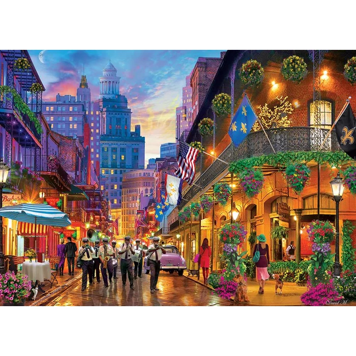 MasterPieces 72023 - Color Scapes Collection - New Orleans Style - 1000 db-os puzzle