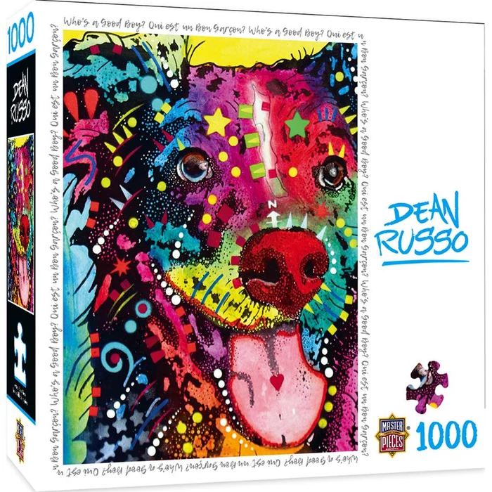 MasterPieces 71818 - Dean Russo - Who's a good Boy? - 1000 db-os puzzle