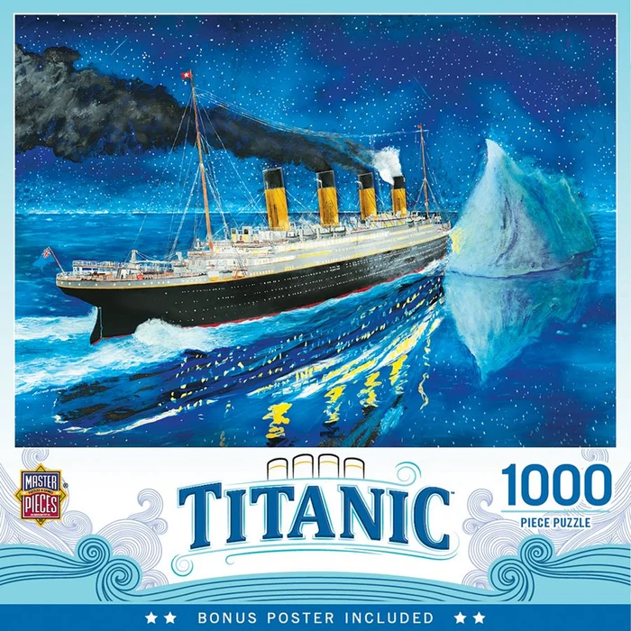 MasterPieces 60347 - The Titanic Collection - Titanic 100th Anniversary - 1000 db-os puzzle
