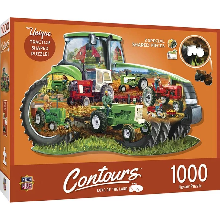 MasterPieces 71958 - Tractor - 1000 db-os puzzle
