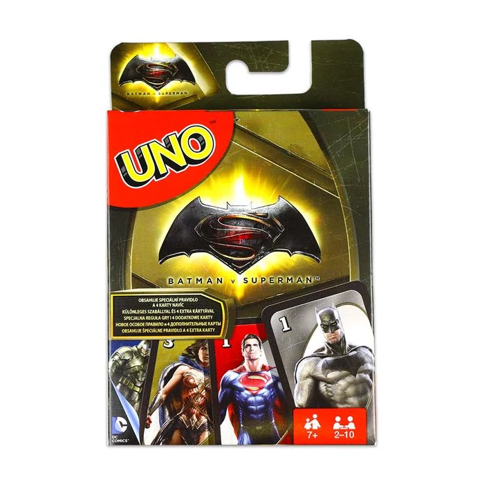 Batman vs Superman Uno kártya (DRL58)