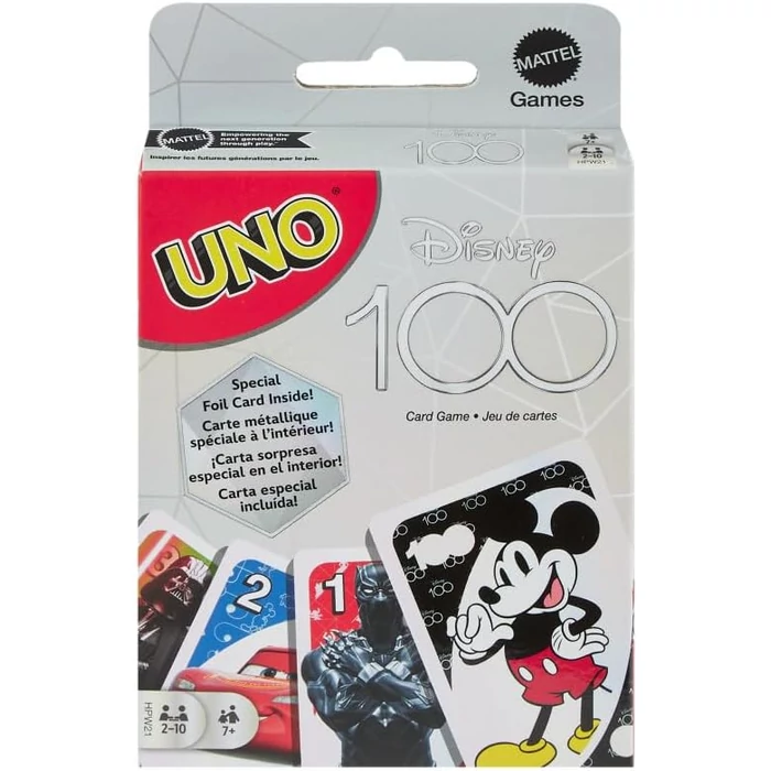 Disney 100 Uno kártya (HPW21)