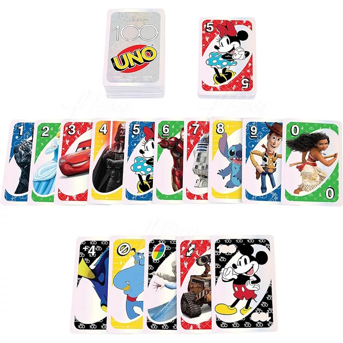 Disney 100 Uno kártya (HPW21)