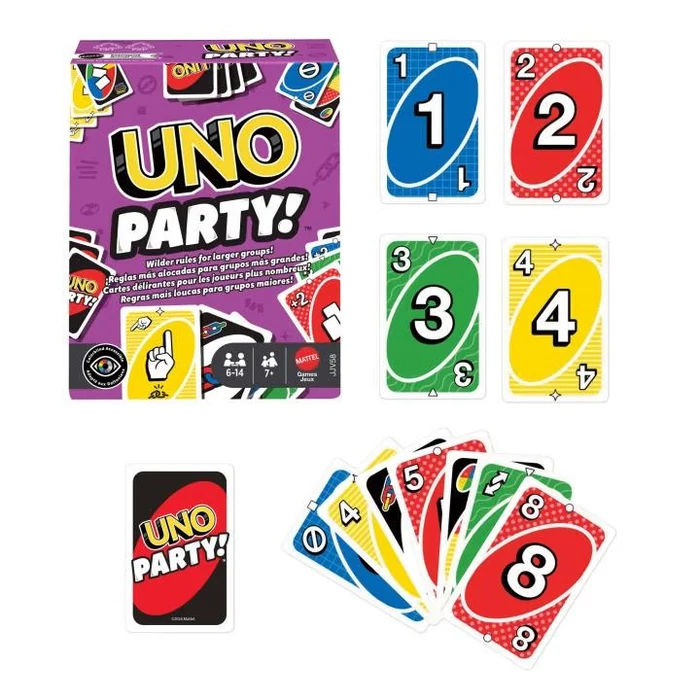 Uno Party kártyajáték (JJV58)