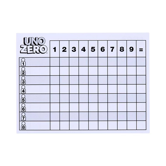 Uno kártya - Zero (JHH48)