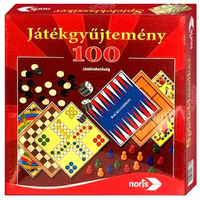Noris 6111686 - 100-as játékgyűjtemény