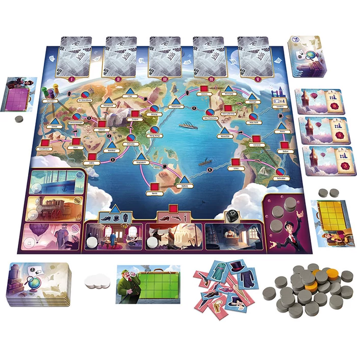 Piatnik - 80 Days társasjáték