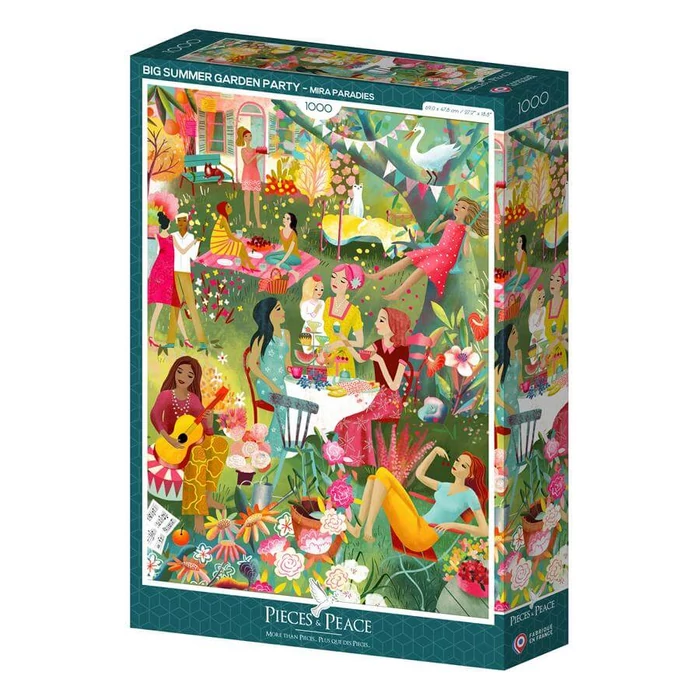 Pieces & Peace 0193 - Big Summer Garden Party - 1000 db-os puzzle