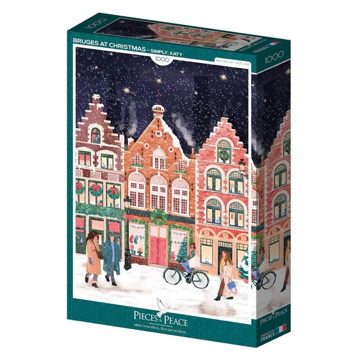 Pieces & Peace 0117 - Bruges at Christmas - 1000 db-os puzzle
