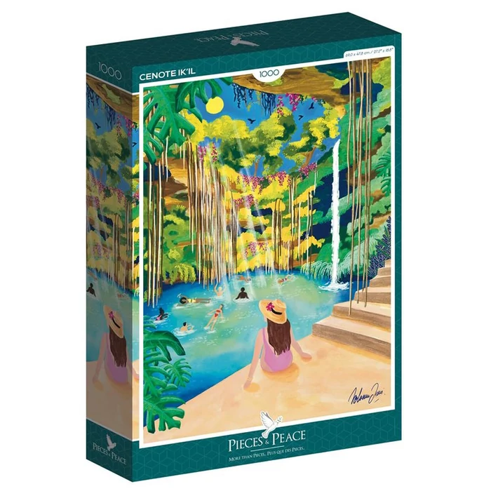 Pieces & Peace 1000 db-os puzzle - Cenote Ik'Il (0006)