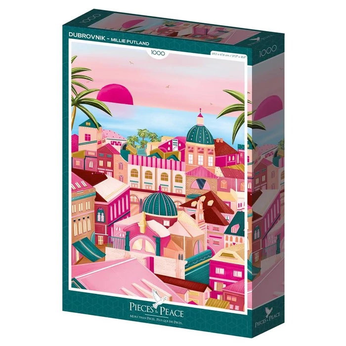 Pieces & Peace 1000 db-os puzzle - Dubrovnik (0061)