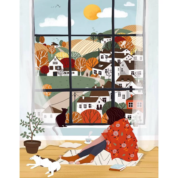 Pieces & Peace 0093 - Fall - 1000 db-os puzzle