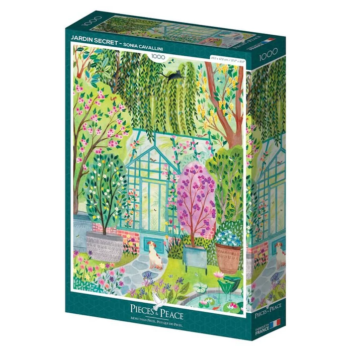 Pieces & Peace 0108 - Jardin secret - 1000 db-os puzzle