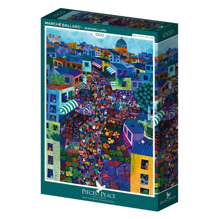 Pieces & Peace 1000 db-os puzzle - Marché Ballaro (0057)
