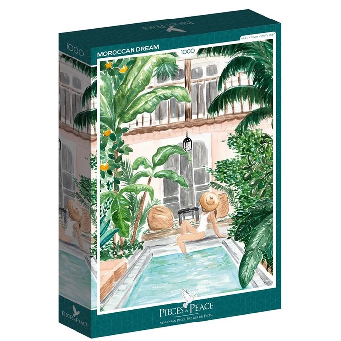Pieces & Peace 1000 db-os puzzle - Moroccan Dream (0047)