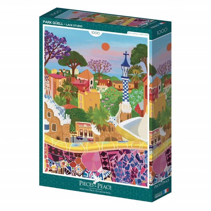 Pieces & Peace 0137 - Park Güell- 1000 db-os puzzle
