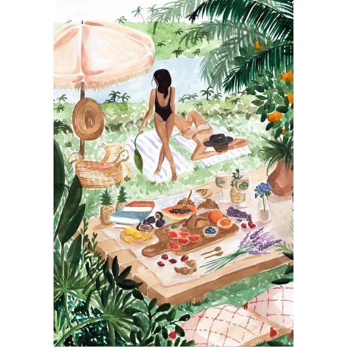 Pieces & Peace 0195 - Picnic in the South of France - 1000 db-os puzzle