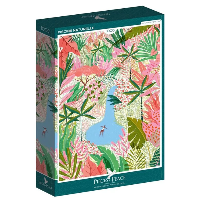 Pieces & Peace 1000 db-os puzzle - Piscine Naturelle (0018)