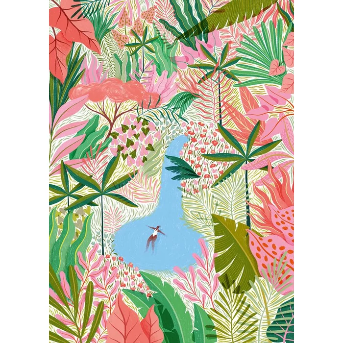 Pieces & Peace 1000 db-os puzzle - Piscine Naturelle (0018)