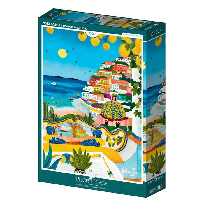 Pieces and Peace 1000 db-os puzzle - Positano (0121)