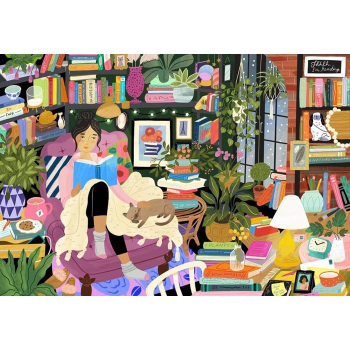Pieces & Peace 0199 - Reading Nook - 1000 db-os puzzle