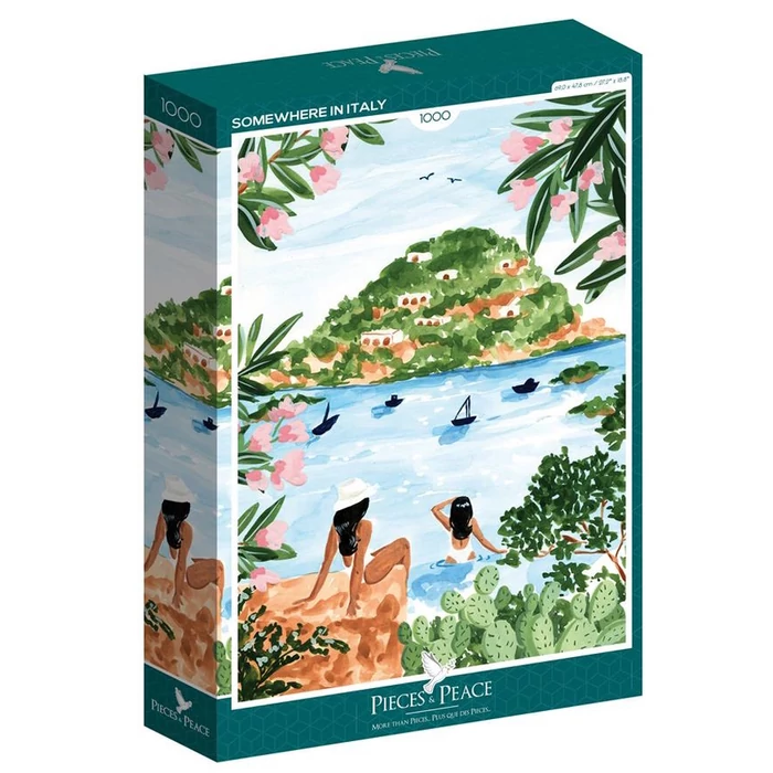 Pieces & Peace 1000 db-os puzzle - Somewhere in Italy (0051)