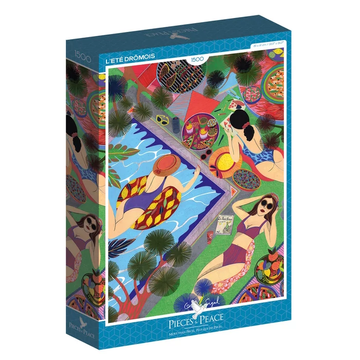 Pieces & Peace 0015 - L'Eté Dromois - 1500 db-os puzzle