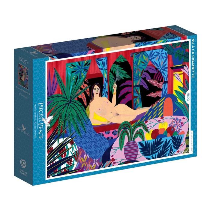 Pieces & Peace 0016 - Nu á la Cigarette - 1500 db-os puzzle