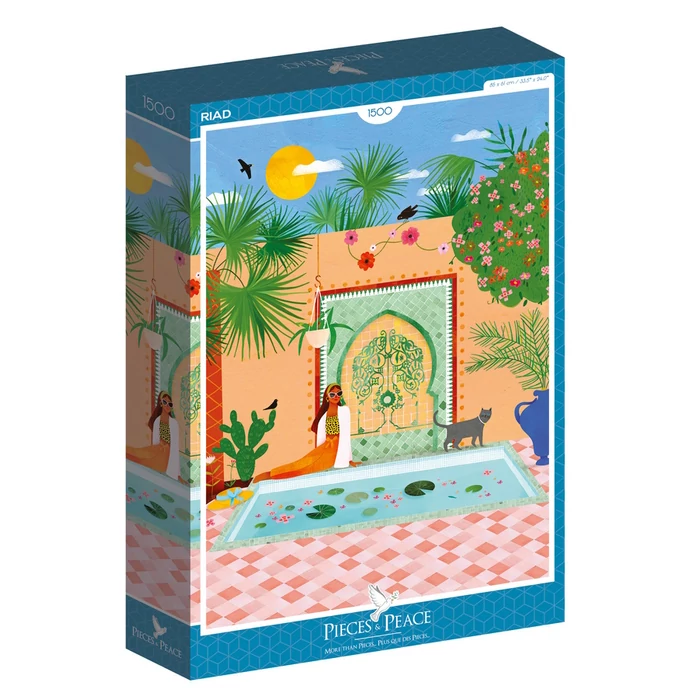 Pieces & Peace 0003 - Riad - 1500 db-os puzzle