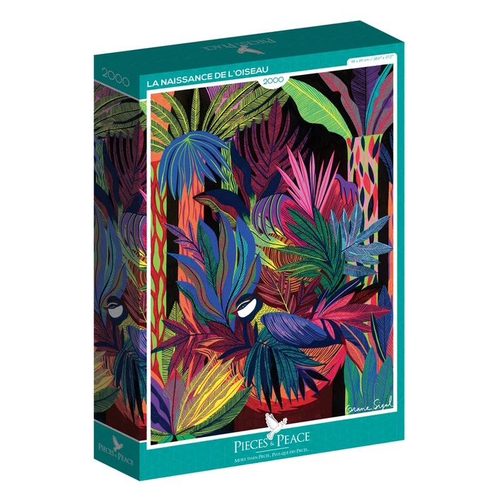 Pieces & Peace 0017 - La Naissance de l'Oiseau - 2000 db-os puzzle