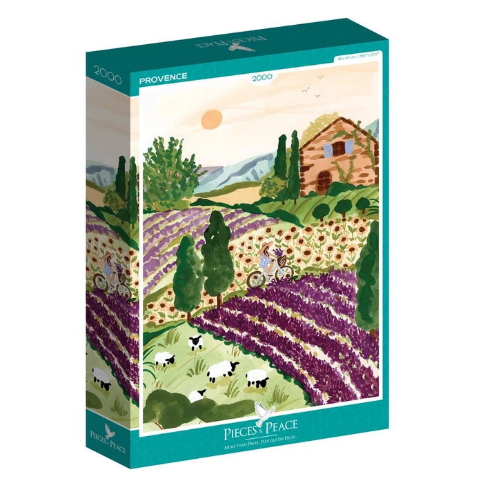 Pieces & Peace 0053 - Provence - 2000 db-os puzzle
