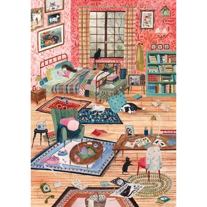 Pieces & Peace 0178 - Une Journée Cosy - 2000 db-os puzzle