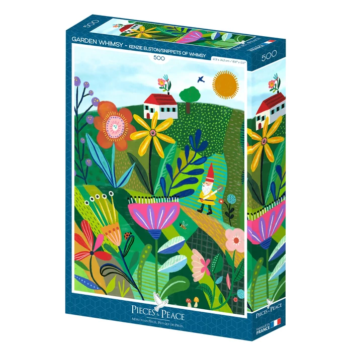 Pieces & Peace 0146 - Garden Whimsy- 500 db-os puzzle