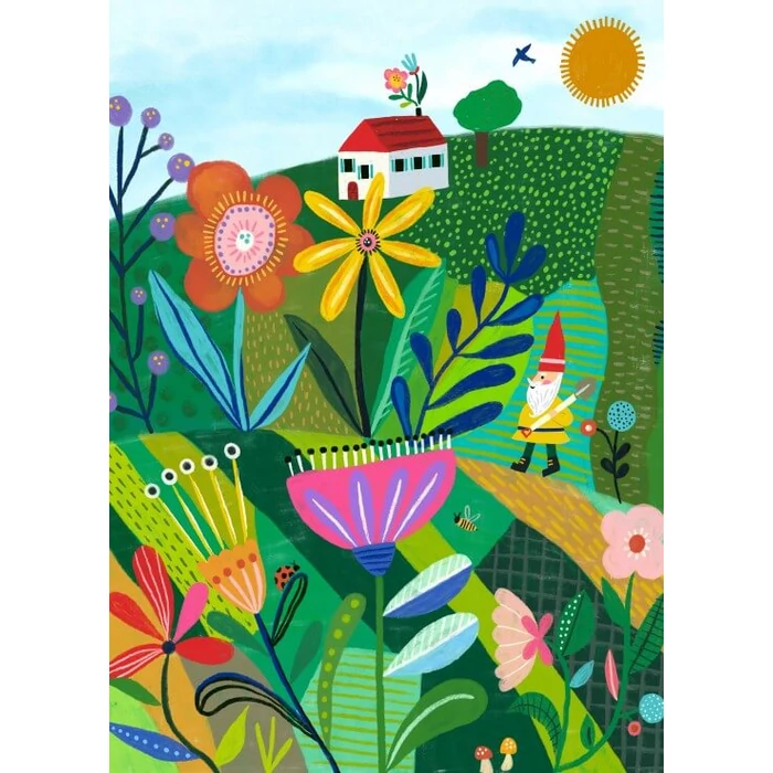 Pieces & Peace 0146 - Garden Whimsy- 500 db-os puzzle