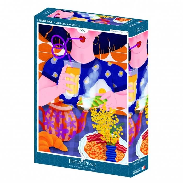 Pieces & Peace 0132 - Le Brunch- 500 db-os puzzle