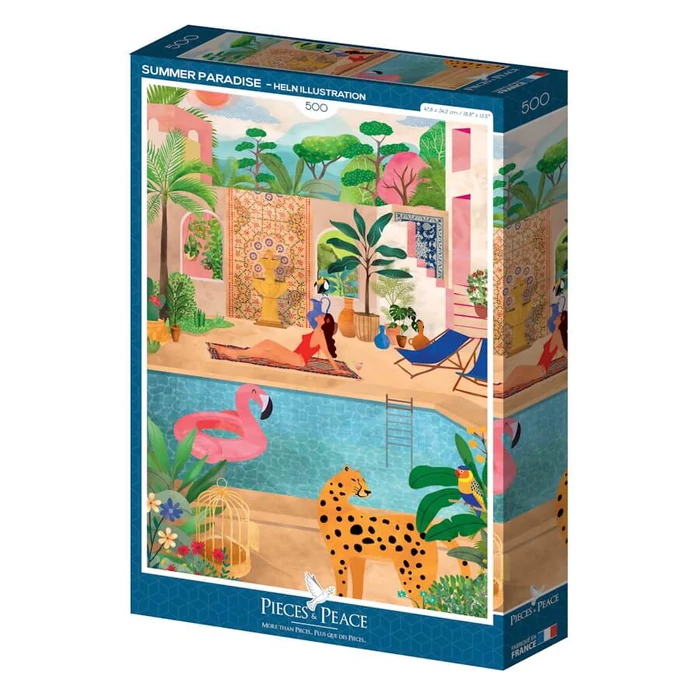 Pieces and Peace 500 db-os puzzle - Summer Paradise (0127)