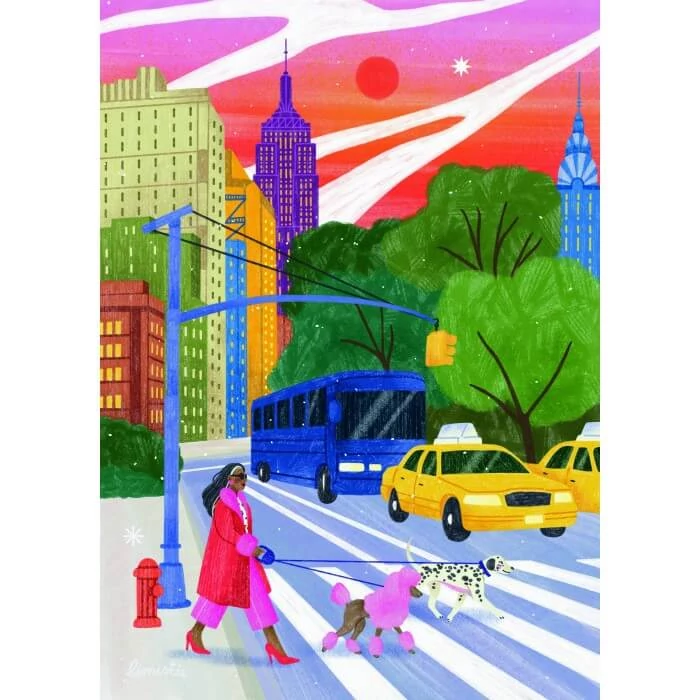 Pieces & Peace 0151 - Take a Walk in New York- 500 db-os puzzle