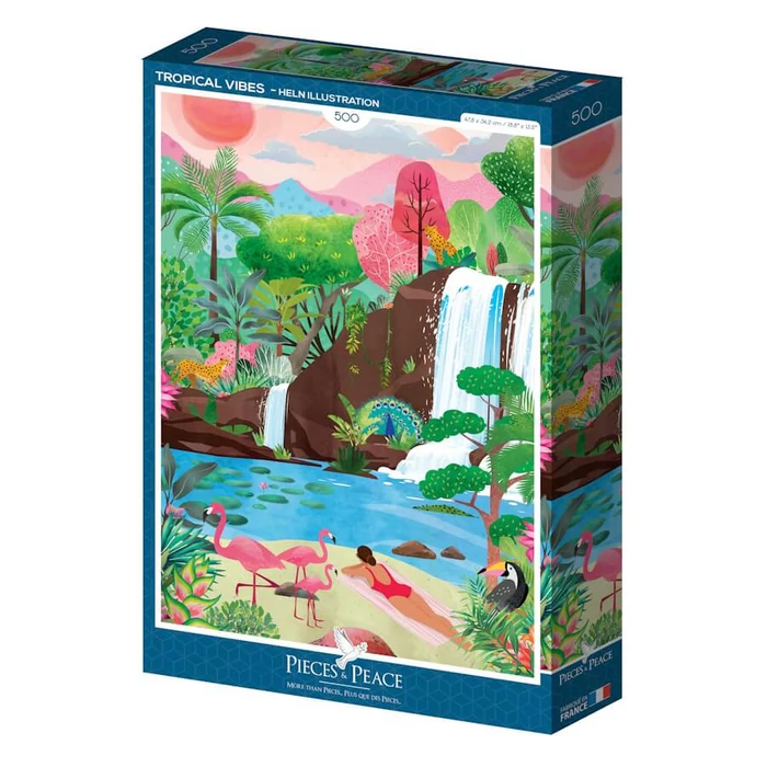 Pieces and Peace 500 db-os puzzle - Tropical Vibes (0128)