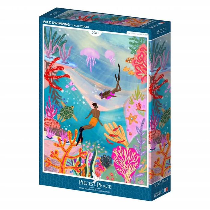 Pieces & Peace 0134 - Wild Swimming- 500 db-os puzzle