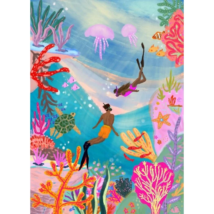 Pieces & Peace 0134 - Wild Swimming- 500 db-os puzzle