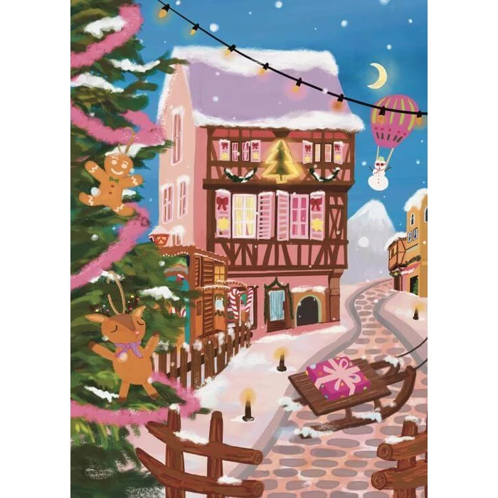 Pieces & Peace 0133 - Colmar Christmas Market - 500 db-os puzzle